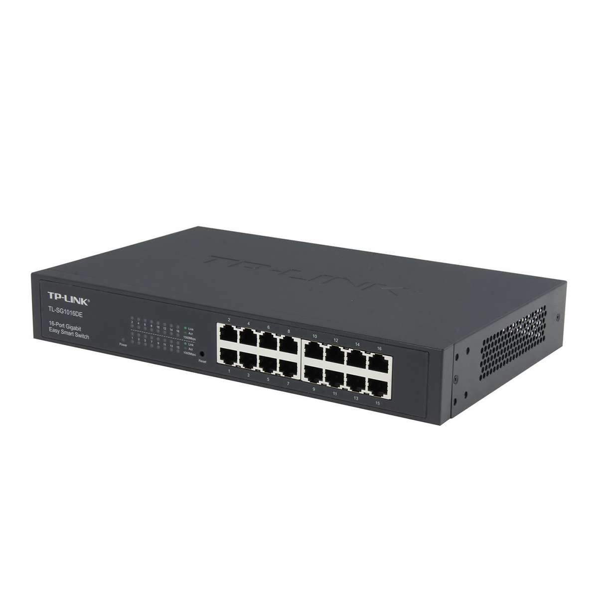 سوئیچ شبکه هوشمند 16 پورت تی پی لینک مدل TL-SG1016DE-2